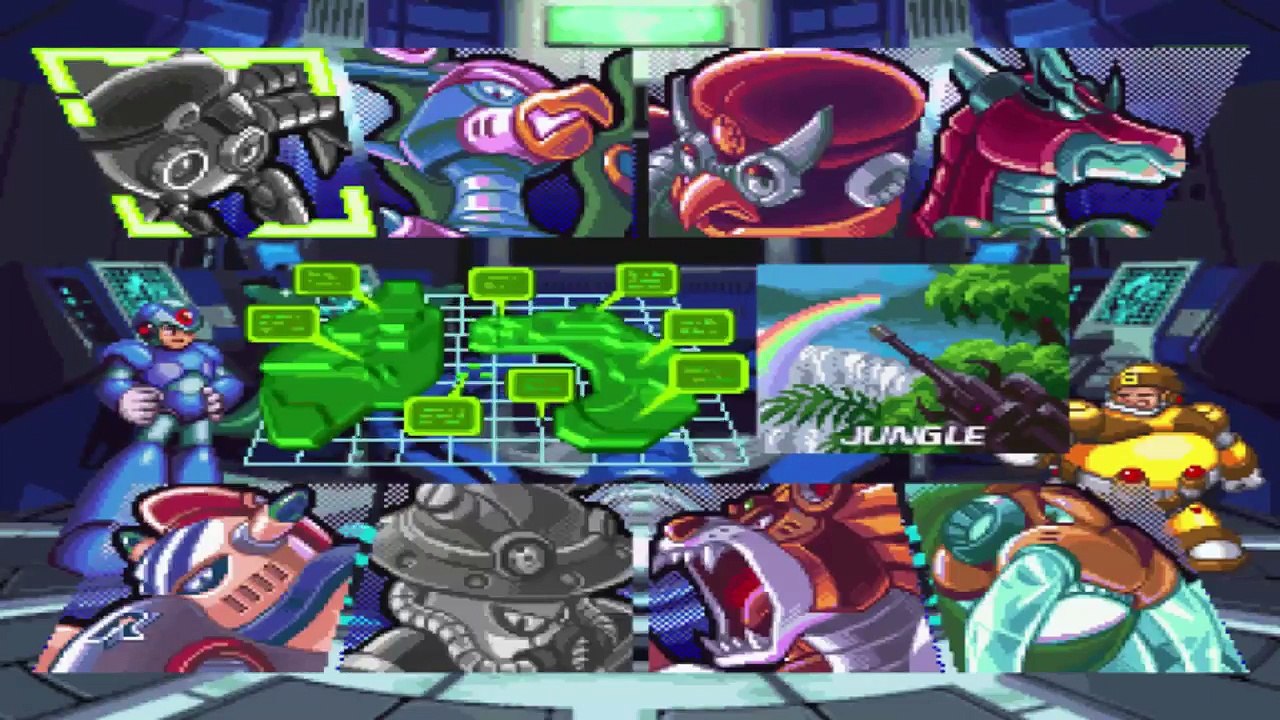 Mega Man X4 (Sega Saturn) - Jogando com X - Parte #4 - Cadê meus cyberamigos?