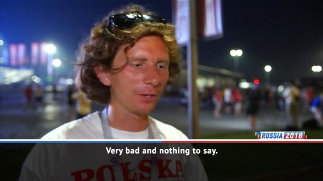 Fan colour - Colombian party begins as sorry Poles head home