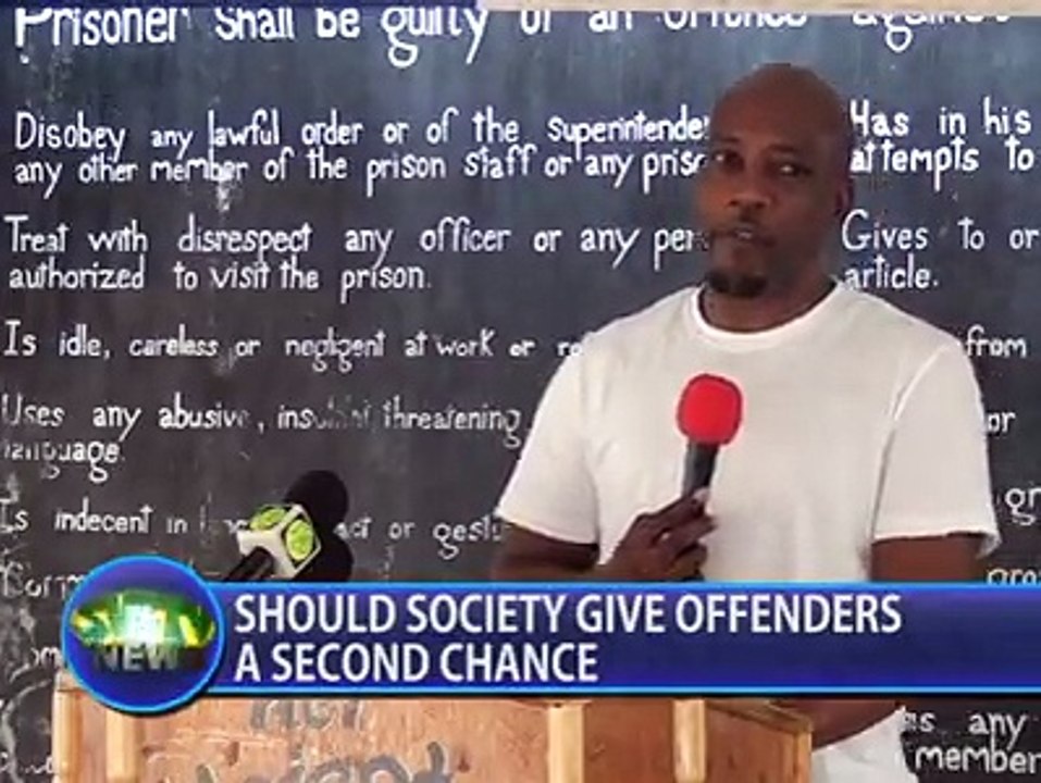 Prisoner Junior Jarvis placed 3rd in the Prisons Public Speaking Competition 2017. Here he is speaking on the topic "Should Society Give Offenders a Second Chan