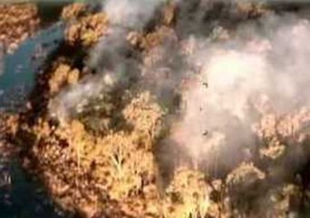 Armed Suspect Starts Bushfire in Failed Bid to Escape Police