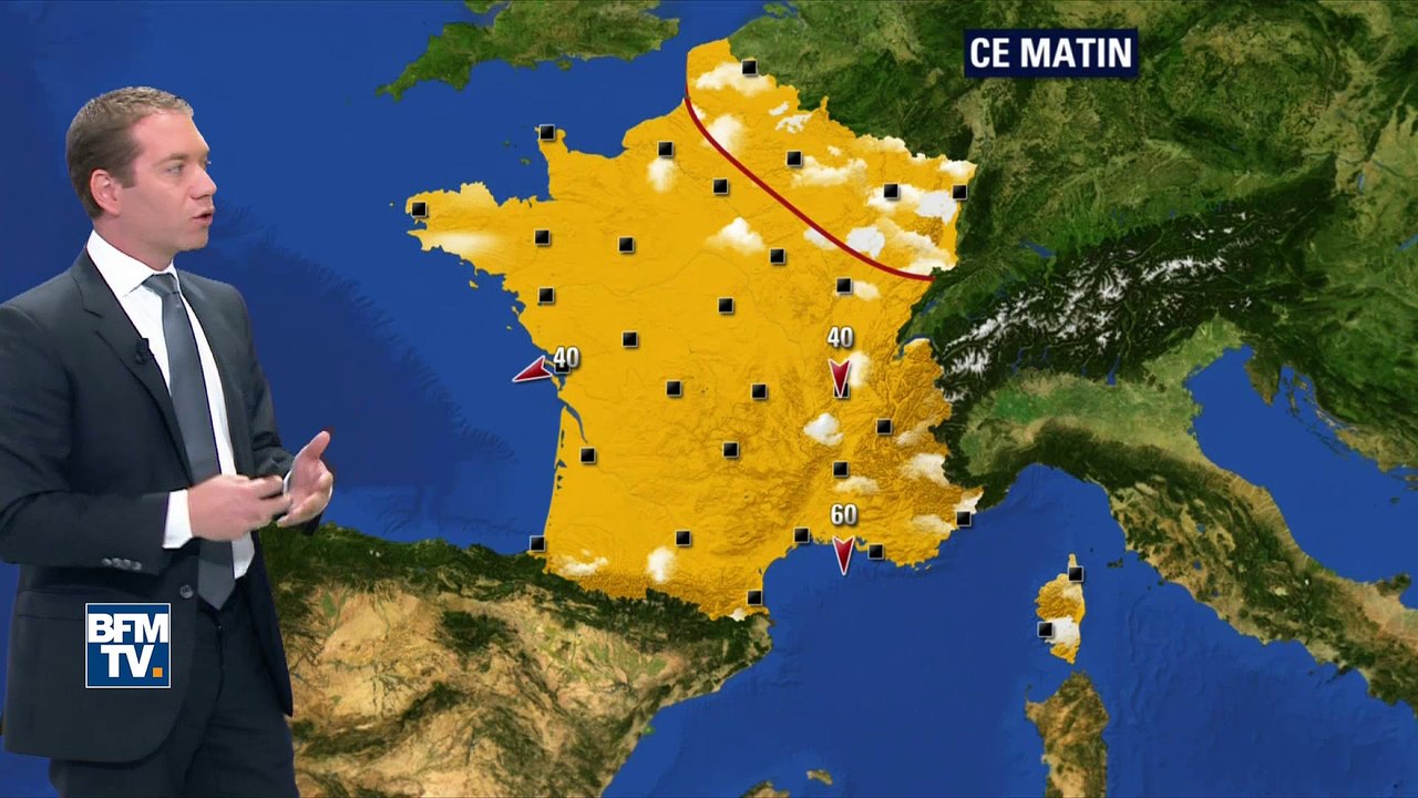 Une belle journée et une belle semaine. Il fera de plus en plus chaud, jusqu'à atteindre 33 C° mardi.