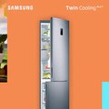 Αγοράζεις ό,τι πιο φρέσκο, και το ψυγείο σου δημιουργεί το κατάλληλο περιβάλλον για να διατηρηθεί όπως τη στιγμή που το διάλεξες. #TwinCooling