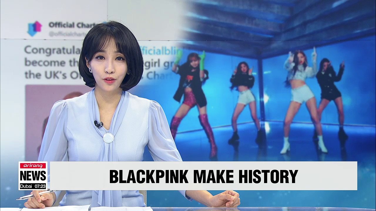 Blackpink become first K-pop girl group to enter UK's Official Singles Chart