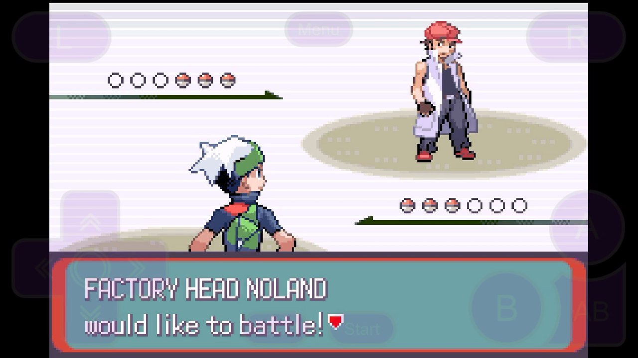 Pokemon Emerald - Factory Head Noland (Silver)