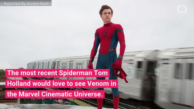 Tom Holland Wants Spider-Man Vs. Venom Next