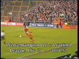 Wolverhampton Wanderers - Watford 18-01-1992 Division Two