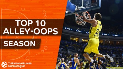 2017-18 Turkish Airlines EuroLeague: Top 10 alley-oops!