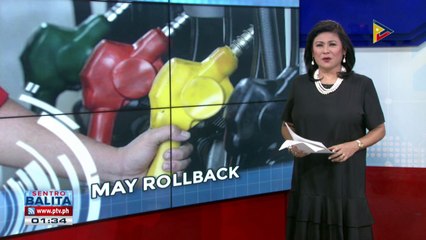 Rollback sa presyo ng produktong petrolyo, ipatutupad