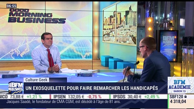 Anthony Morel: Un exosquelette pour faire remarcher les personnes tétraplégiques - 25/06