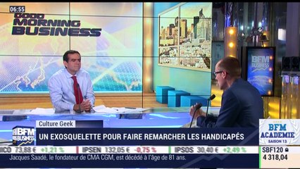 Anthony Morel: Un exosquelette pour faire remarcher les personnes tétraplégiques - 25/06