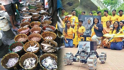 காசிமேட்டில் குவிந்த மக்கள் | தமிழக மாணவர்களின் அசாத்திய முயற்சி- வீடியோ