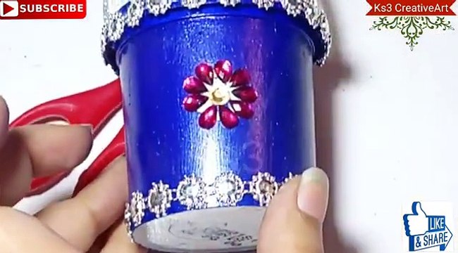 - DIY Best out of waste empty Ice Cream Cup craft idea | Reuse ice cream cup idea | Best out of wasteCredit: Ks3 CreativeArtFull video: