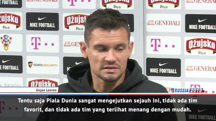 Tải video: Kroasia Adalah Kuda Hitam Untuk Memenangkan Piala Dunia - Lovren