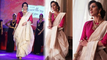 ಬಳುಕಿ ನಡೆದ ಬಂಗಾರದ ಬೊಂಬೆ ಶೃತಿ ಹರಿಹರನ್...!!