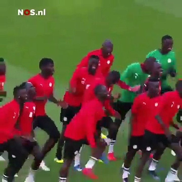 Entrainement de l'équipe Nationale du Sénégal