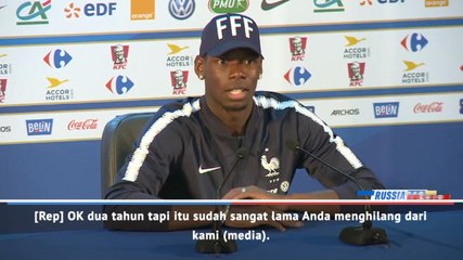 Dua Tahun Tak Bertemu Media. Saya Rindu Kalian! - Pogba