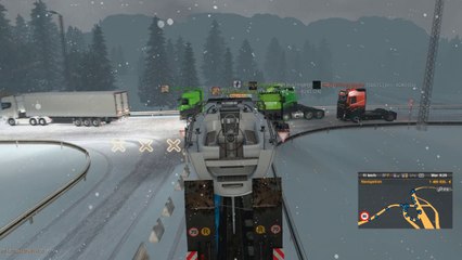 Euro Truck Simulator 2 - Convoi 24S du 17 Février 2018 (Partie 7)