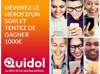 Gagnez de l'argent en vous amusant avec Quidol
