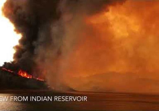 Wildfire Burns 7,700 Acres and Forces Evacuations in Lake County, California