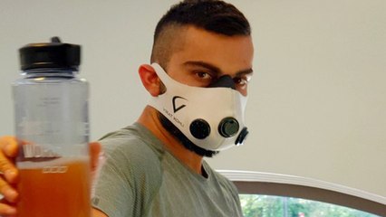 Virat Kohli using Mask during Team India's Workout Session|वनइंडिया हिंदी