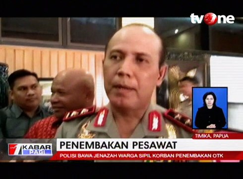 Pesawat Trigana Ditembak Orang Tidak Dikenal, 3 Orang Tewas