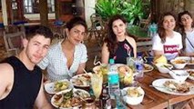 Priyanka chopra and Nick Jonas enjoy ROMANTIC LUNCH in Goa। FilmiBeat