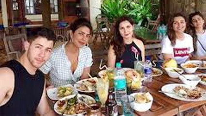 Priyanka chopra and Nick Jonas enjoy ROMANTIC LUNCH in Goa। FilmiBeat