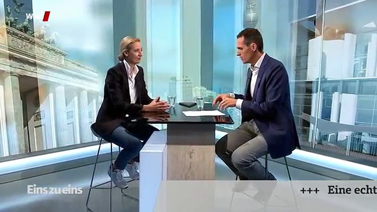 AfD - Dr. Alice Weidel wird immer mit denselben Fragen konfrontiert