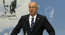 Son Dakika! Muharrem İnce: Seçim Sonuçlarını Kabul Ediyorum