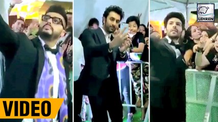 Ranbir Arjun Kartik Meeting Their Fans At IIFA 2018 Watch Video