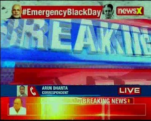Jaitley criticises Indira Gandhi's emergency; takes to FB to condemn emergency
