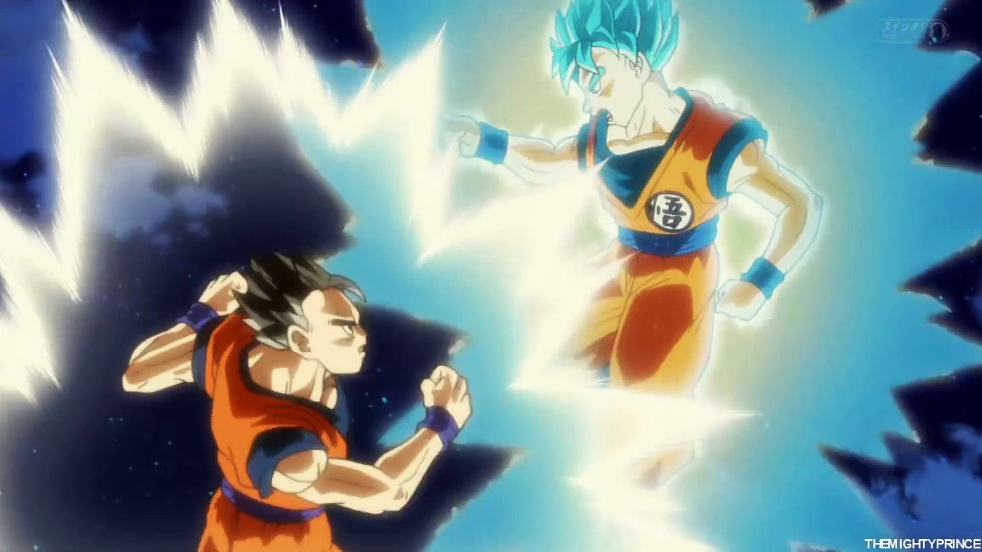 Super Saiyan Blue Goku Vs Ultimate Gohan - Video Dailymotion