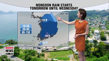 Monsoon rain pours, cools off the heat _ 062518