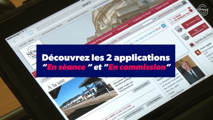 [Connaître le Sénat] Vidéo de présentation des applications “En séance” et “En commission”