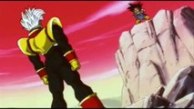 Dragonball GT - Kid Goku SSJ3 Vs Baby Vegeta