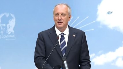 Muharrem İnce: "Sayın Erdoğan, Lütfen 81 Milyonun Cumhurbaşkanı Olunuz"