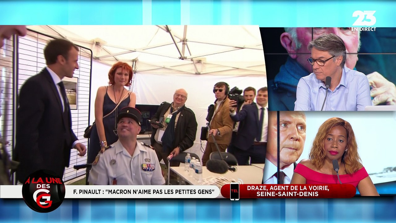 A la Une des GG : "Macron n’aime pas les petites gens", François Pinault - 25/06