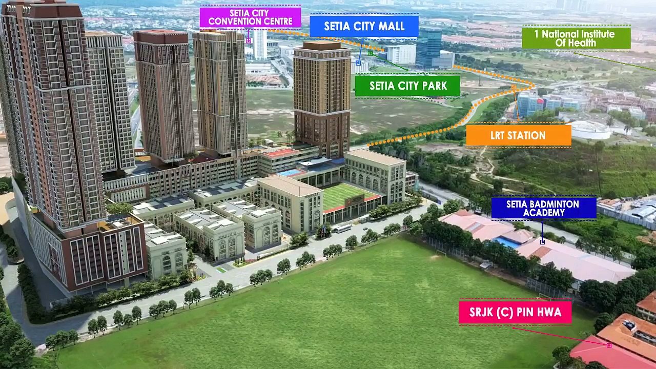 A BUILDER'S DREAM:   More residential towers at Edusentral @ Setia Alam will open for booking soon, after all 505 serviced suites at the first two blocks were