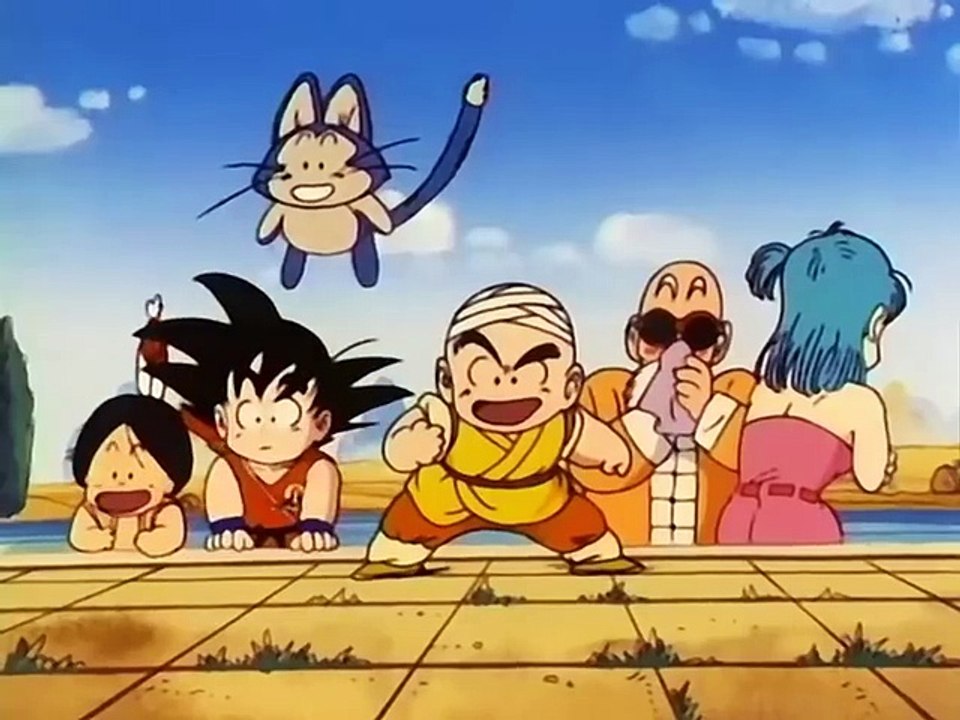 Krillin exposes bulma!