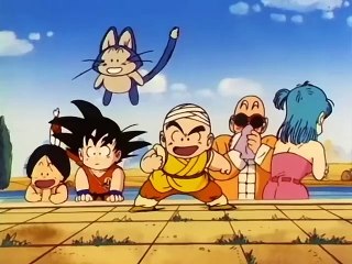 Krillin exposes bulma!