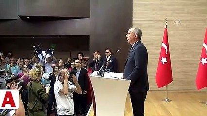 Muharrem İnce TRT ekibini basın toplantısına almadı