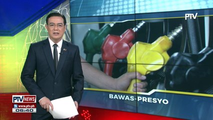 #PTVNEWS: Oil price rollback, ipatutupad bukas