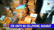 #PTVNEWS: 25k units ng cellphone, nasabat