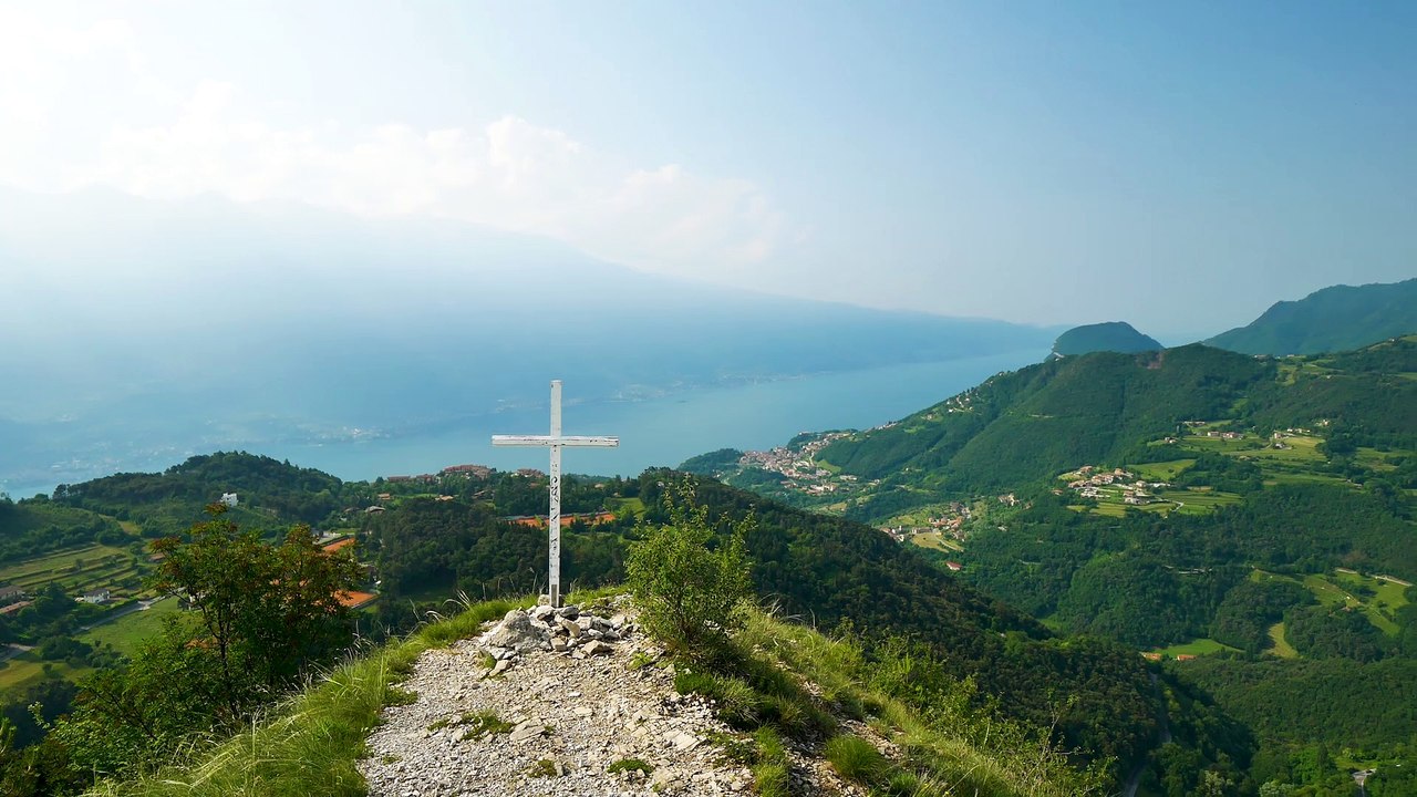 Bergtour im trentino: corna vecchina kamm