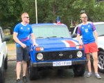 FOOTBALL: 2018 FIFA World Cup: Fan Colour - Icelandic fans' epic Soviet car journey to Russia