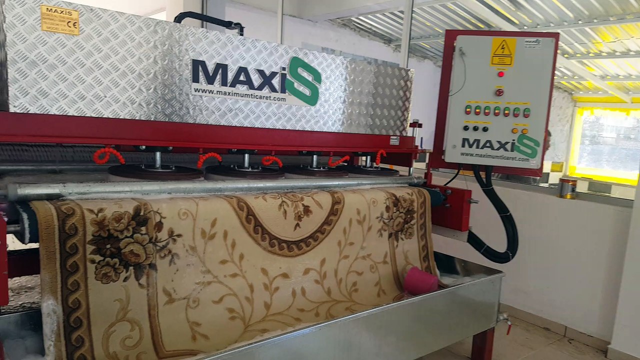 tam otomatik halı yıkama makinası,halı sıkma makinası maxis