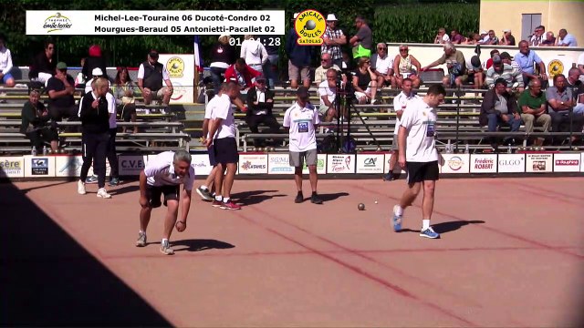 Premières parties de poules, 13ème édition du Trophée Emile Terrier, Satolas et Bonce 2018