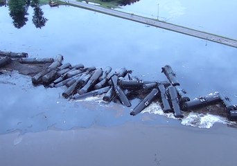 Drone Footage Shows Extent of Sioux County Oil Spill