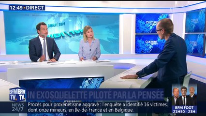 Handicap : un exosquelette piloté par la pensée