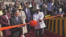 Uganda: Museveni inaugurates 51-km four lane freeway built by China